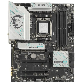 MSI Placa Base AM5 B850 GAMING PLUS WiFi para AMD Ryzen 7000/8000/9000 Series, Chipset B850, WiFi 7, ATX