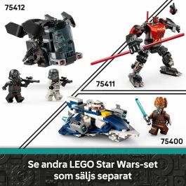 LEGO 75412 Star Wars Pack de Batalla de Soldados de la Muerte contra Soldados de la Noche - Juguete para Niños de 6 Años en Adelante
