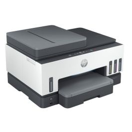 HP Smart Tank 7605 - Multifunción de Inyección de Tinta a Color WiFi con Dúplex Automático, Escáner y Fax - Impresora, Copiadora