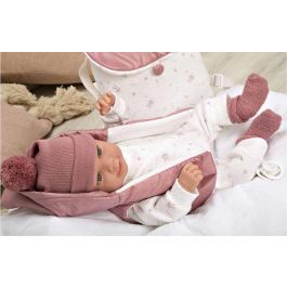 Muñeca elegance 45 cm adi rosa c/mochila (muñeco de peso)
