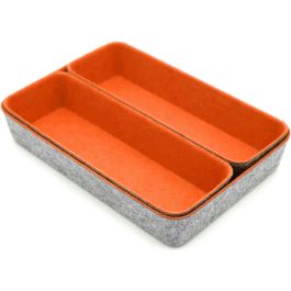Confortime Set de 3 Organizadores de Fieltro 28 x 20.5 x 5.3 cm (6 Unidades)