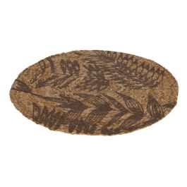 Salvamantel Impreso Marrón Fibra 38 X 38 cm