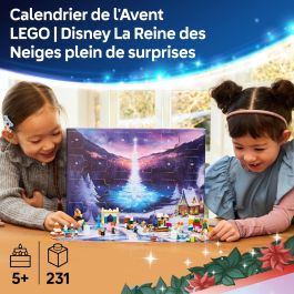 LEGO 43273 Calendario de Adviento Frozen Disney 2025 – Juguete de Construcción para Niños y Niñas +5 Años