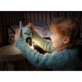 Bigben Interactive BIG3499550387032 - Despertador y Luz Nocturna Infantil Baxter, Diseño Conejo RKIDSRABBIT
