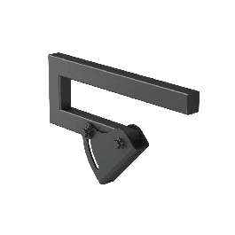 IsoAcoustics V120 Soporte en C para altavoces profesionales de pared y techo, ajustable hasta 45 grados