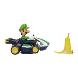 Jakks Pacific Karts Super Mario Megagiros: Kart de Mario o Luigi con Accesorio Plátano - Modelo Surtido +3 Años Jakks Pacific Karts Super Mario Megagiros: Kart de Mario o Luigi con Accesorio Plátano - Modelo Surtido +3 Años