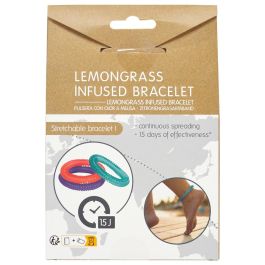 Jet Lag Pulsera Elástica Citronela Antimoustique Repelente de Insectos