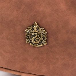 Cerdá Mochila Casual Harry Potter Slytherin de Polipiel - Edad 3+ (Marrón)