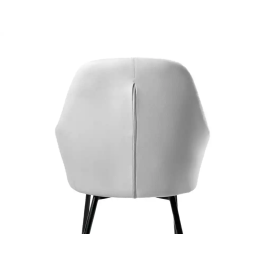 Q-connect Silla Confidente Siemione Base Metálica Color Gris Claro Altura Máx 820 mm Profundidad 580 mm Anchura 570 mm Tapizado en Tela