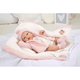 Muñeca reborn arias 40 cm marta rosa c/manta Muñeca reborn arias 40 cm marta rosa c/manta