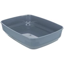 TRIXIE Caja de arena Delio - Borde - 38 × 20 × 50 cm - Estampado gris y blanco TRIXIE Caja de arena Delio - Borde - 38 × 20 × 50 cm - Estampado gris y blanco