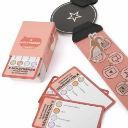 Spinmaster Preguntas Generacionales SPI6074217 - Juego de mesa con 2000 preguntas y 100 retos, a partir de 8 años