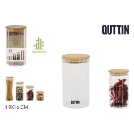 Tarro Boro Ottico Bamboo 9x16 cm - Quttin (12 Unidades) Precio: 32.49999984. SKU: B18MK5YWZB