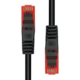 ProXtend Cable Ethernet CAT6 U/UTP CU LSZH 20m Negro, Conectores 50µ Oro para Máximo Rendimiento, Cobre Puro, Compatible PoE+