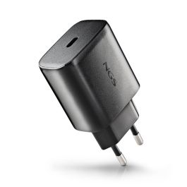 NGS BUD45W-C Cargador de Pared GaN Ultrarrápido 45W con 1xUSB Tipo-C y Cable USB-C a USB-C 1.5m PD3.0