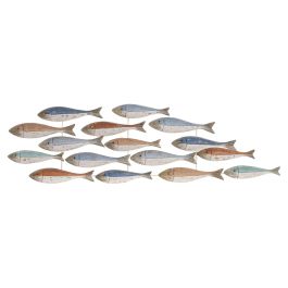 DKD Home Decor Decoración de Pared Multicolor Paulownia y Metal 4.5 x 78 x 22 cm Precio: 36.88999963. SKU: B14NCL7PVH