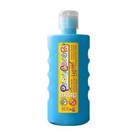 Tempera Playcolor Liqüid Liquida 500 Ml (Botella) Azul Claro (Set de 6) Precio: 26.49999946. SKU: B1AQ62CHJY