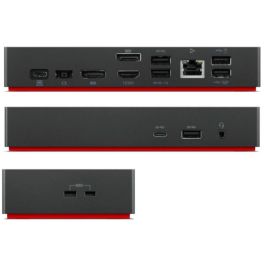 Lenovo 4X90V57290 Dock Universal USB-C 135W Negro 4K Ultra HD
