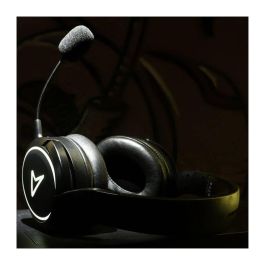 Steelplay LEXIP IMPULSE - Auriculares Gaming Bluetooth e Inalámbricos/Alámbricos, Batería 28h, Micrófono Extraíble Extraíble, Circumaural, Negro, Retroiluminación RGB