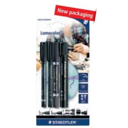 Staedtler 60 BK Blíster 4 Lumocolor Rotuladores Permanentes Negro Precio: 13.50000025. SKU: B12V59GQX3