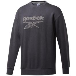 Sudadera sin Capucha Hombre Reebok Classics Premium Gris claro