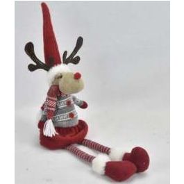 DKD Home Decor Figura Navidad Tradicional Reno Rojo Poliester 9 x 50 x 13 cm Precio: 10.71576. SKU: B1A2LSYXWZ