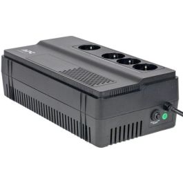 APC BV650I-GR SAI Línea Interactiva 0,65 kVA 375 W 4 Salidas Tipo F