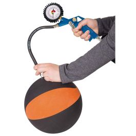 Scheppach Compresor portátil AIR CASE 2L 1100W 8 bares con 12 accesorios, pistola de aire y manija de inflado