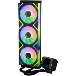 XPG LEVANTE II 360 Refrigeración Líquida Negra para CPU con Espejo Infinito y RGB