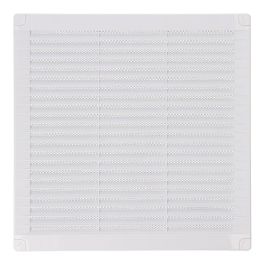 Rejilla ventilación cuadrada con tapones y mosquitera 250x250x7mm abs blanca Precio: 5.59000035. SKU: B1HKHYE7WG