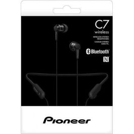 Auriculares Inalámbricos Intrauditivos Pioneer SE-C7BT/ con Micrófono/ Bluetooth/ NFC/ Negros