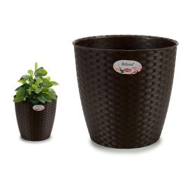 Maceta Natural Inter Exter 29Diam Chocolate Stefanplast 29X26CM (6 Unidades) Precio: 32.49999984. SKU: B17LWP3HPV