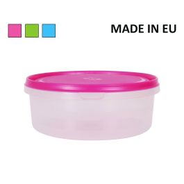 Inde Fiambrera Redonda 1.25L Colores 19x19x7.5 cm (12 Unidades) Precio: 9.5000004. SKU: B15XAWJYP5