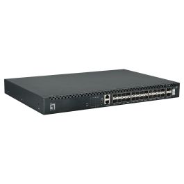 Level One XQS-3126 Switch Gestionado L3 26x GE 2x40/100GbE 19" 24xPoE 185W