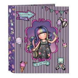 Carpeta de anillas Gorjuss Up and away Morado A4 27 x 33 x 6 cm Precio: 5.50000055. SKU: S4306729