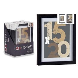 Portafoto Pared Madera Paspartu 15X20Cm Negro Giftdecor (12 Unidades) Precio: 34.50000037. SKU: B13EQCPH2B