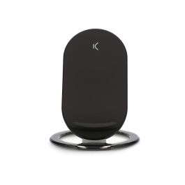 Cargador Inalámbrico para Smartphones Qi KSIX Negro Cargador Inalámbrico para Smartphones Qi KSIX Negro