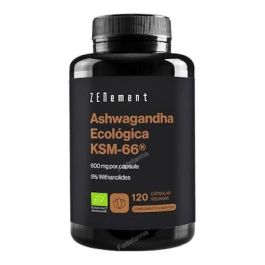 ZENEMENT Ashwagandha Ksm-66 120 Cápsulas Veganas Ecológicas Precio: 24.6900005. SKU: B18FRA3QLY