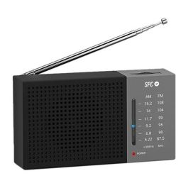 SPC Jetty Lite 4584N Radio Portátil Analógica AM/FM Negra, Antena Telescópica, Conexión Auriculares 3.5mm, Pilas SPC Jetty Lite 4584N Radio Portátil Analógica AM/FM Negra, Antena Telescópica, Conexión Auriculares 3.5mm, Pilas Precio: 26.49999946. SKU: S7601227