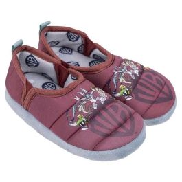 Cerdá 100 Zapatillas de Casa Francesita Infantiles Warner Bros. Pantuflas para Niños/Niñas Rojo Oscuro Talla 28-29