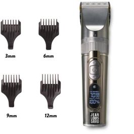 Jean Louis David JEA3701056399618 Cortacésped 2 en 1 para cabello digital y barba Jean Louis David JEA3701056399618 Cortacésped 2 en 1 para cabello digital y barba