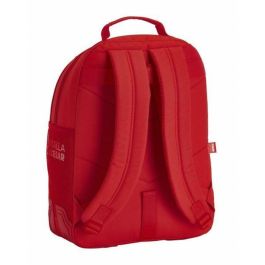Safta Mochila Escolar para Colegio Sporting de Gijón, Cartera con Medidas 320x420x150 mm