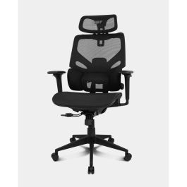 DRIFT DRAIR400 Silla Gaming y Oficina Ergonómica con Malla Ultratranspirable, Reposabrazos 4D y Pistón Clase 4, Negro