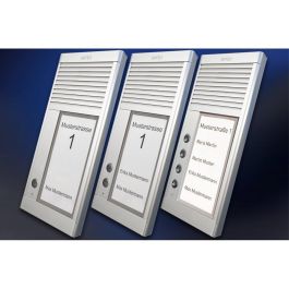 AGFEO DoorSpeak 4 Plata - Sistema de Intercomunicación Alámbrico IP33 para Pared