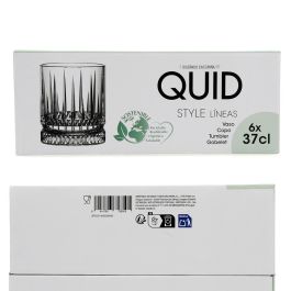 Vaso Bajo Vidrio Style Quid 37 cL Vaso Bajo Vidrio Style Quid 37 cL