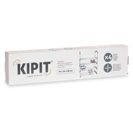 Zapatero Kipit 1063 Plateado 76 x 26 x 58 cm 4 Estantes