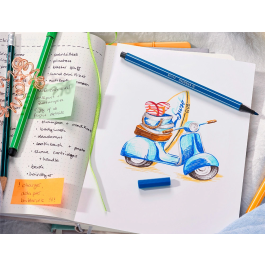 Stabilo Rotulador Pen 68 Azul Celeste Caja 10 Unidades