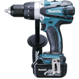 Makita DDF458RTJ Taladro Atornillador de Percusión a Batería 18V 5Ah – Perforar/Atornillar 91Nm (2 Baterías y Cargador) Precio: 426.50000019. SKU: B1D9S289P6
