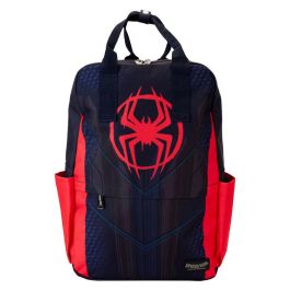 Loungefly Mochila de nylon Miles Morales Spider-Verse Marvel 43cm con tirantes ajustables y bolsillos laterales Precio: 39.95000009. SKU: B15K4QV2NF