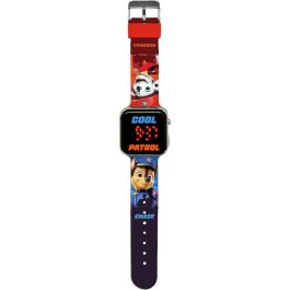 KIDS LICENSING Reloj LED digital Patrulla Canina Paw Patrol 18x7.5x3cm
